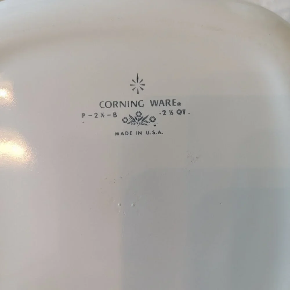 Corningware vintage casserole